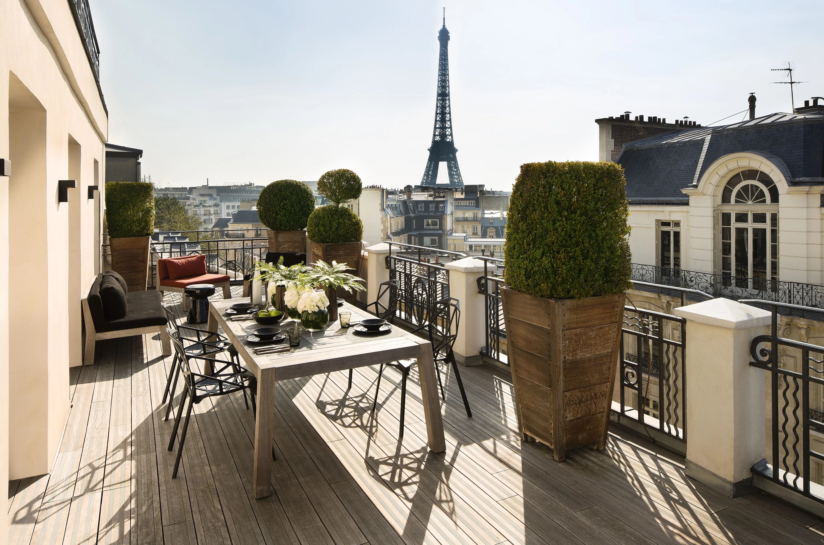 hôtel de luxe paris tour eiffel